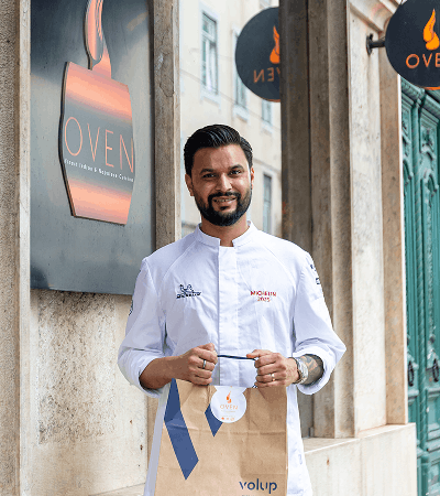 Chef Hari Chapagain, Restaurant Oven